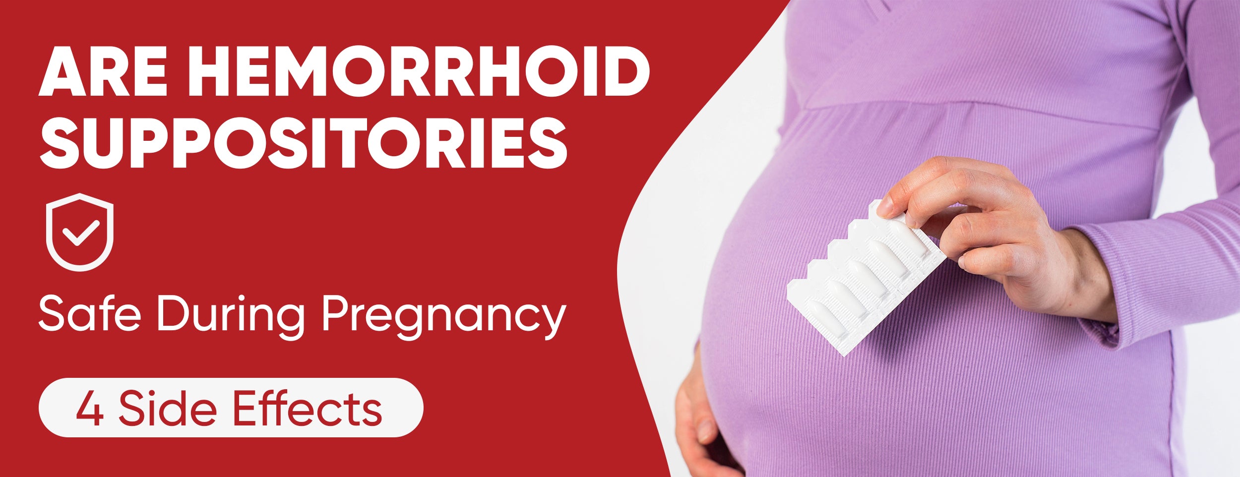Suppositories for hemorrhoids during pregnancy are safe