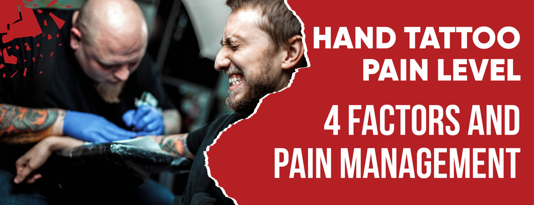 The factors that affect hand tattoo pain level & how to manage it