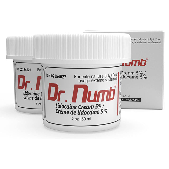 Dr. Numb® 5% Cream - 2oz