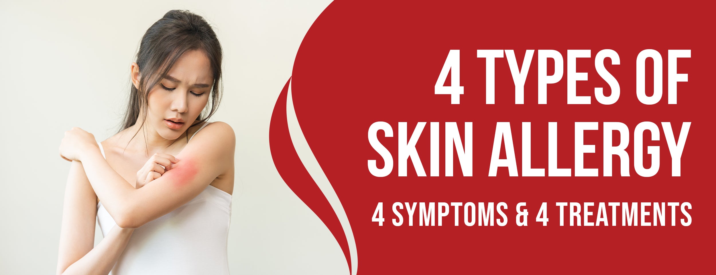 4 Types of Skin Allergy: 4 Symptoms & 4 Treatments – Dr. Numb®
