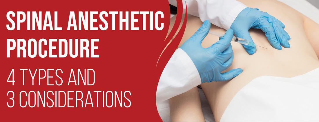 There are several procedures involved in spinal anesthesia