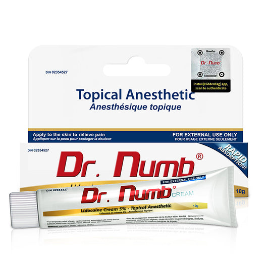 Dr. Numb® 5% Cream - 10g