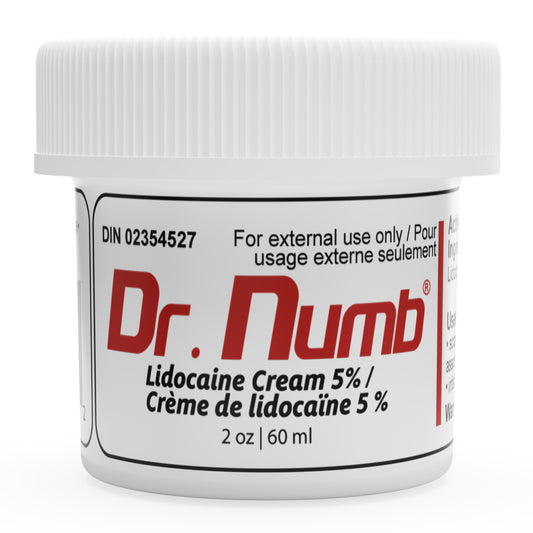 Dr. Numb® 5% Lidocaine Numbing Cream - Fast Pain Relief