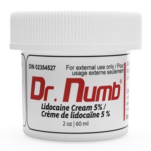 Dr. Numb® 5% Cream - 2oz (DIN)
