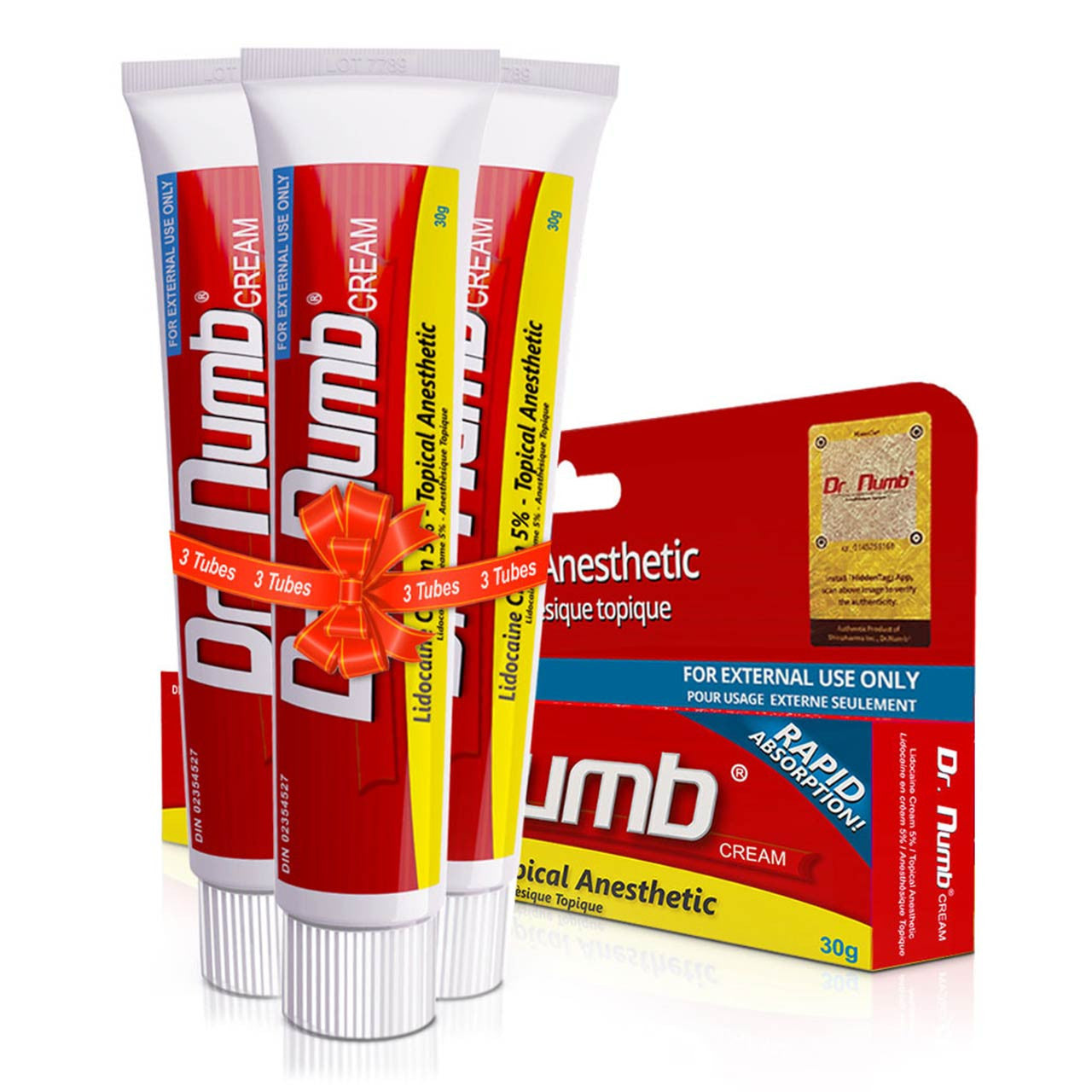 Numb the Pain - Dr. Numb® 5% Cream (30g)